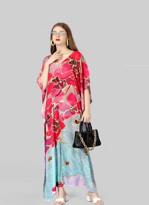 Silk Kaftan 6 By Jelite Digital Printed Kaftan Catalog
